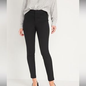 High-Waisted Pixie Skinny Pants for Women - Old Navy - Size 10 - Black Jack